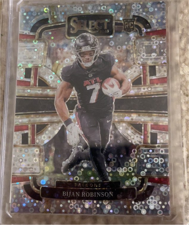 2023 Panini Select #4 Bijan Robinson — front
