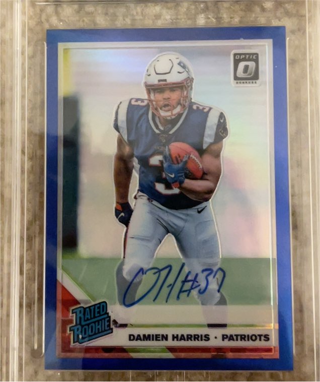 2019 Panini Donruss Optic #159 Damien Harris — front