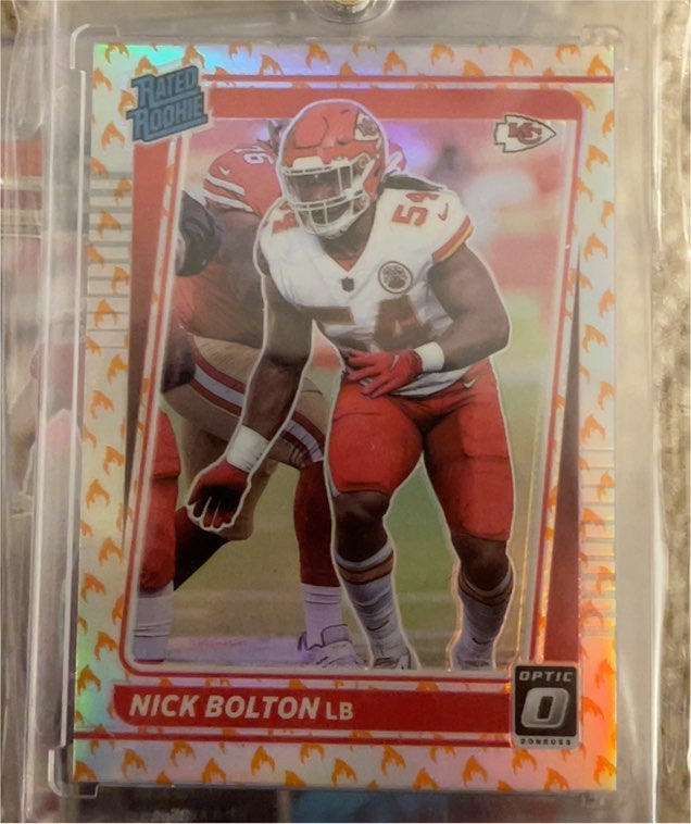 2021 Donruss Optic #275 Nick Bolton — front