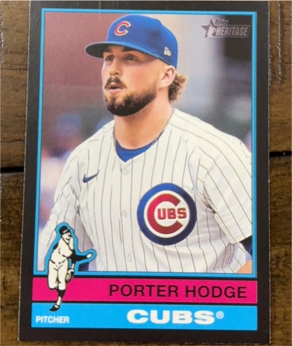 2025 Topps Heritage #184 Porter Hodge — front