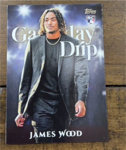 2025 Topps Series 1 Celebration #GD-3 James Wood — front