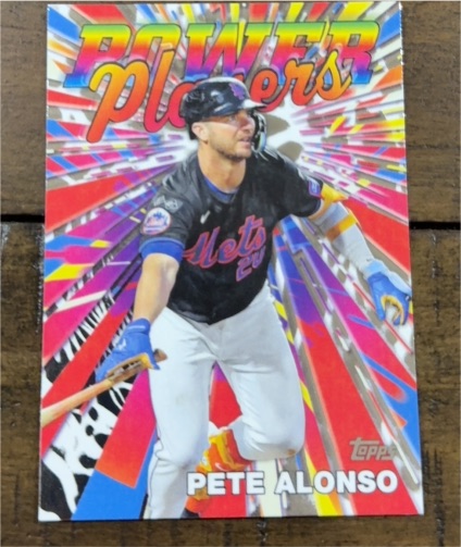 2025 Topps Power Players #PP-10 Pete Alonso — front