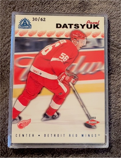 2001-02 Pacific Adrenaline #207 Pavel Datsyuk — front