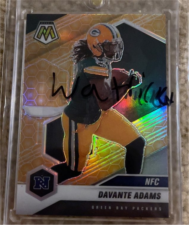 2021 Panini Mosaic #219 Davante Adams — front