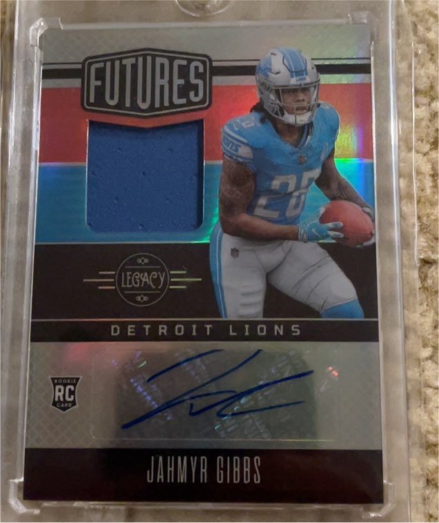 2023 Panini Legacy #FAPS-6 Jahmyr Gibbs — front
