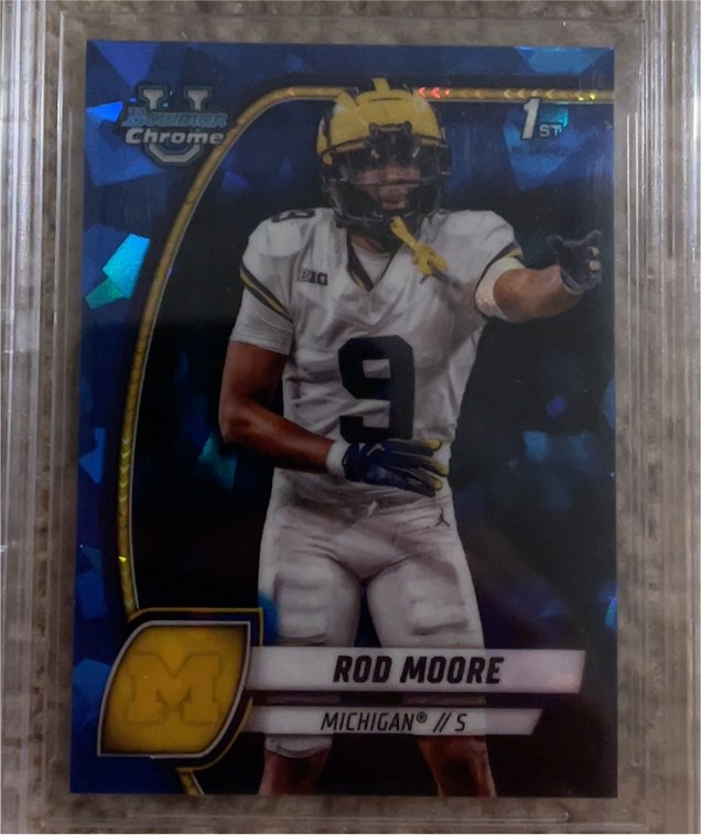 2024 Bowman University Chrome #31 Rod Moore — front