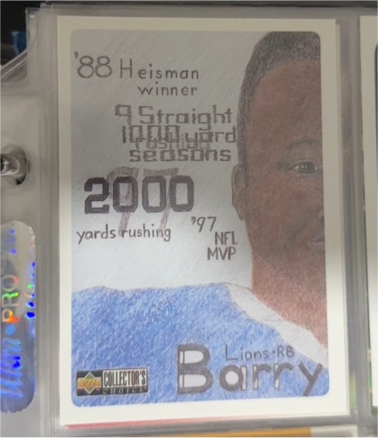 1998 Upper Deck Collector's Choice #246 Barry Sanders — front