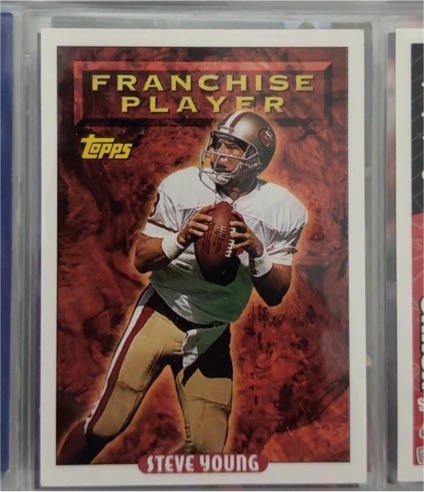 1993 Topps #88 Steve Young Franchise Player — front