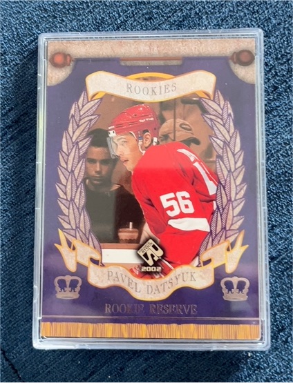 2001-02 Pacific Private Stock Reserve #S6 Pavel Datsyuk — front