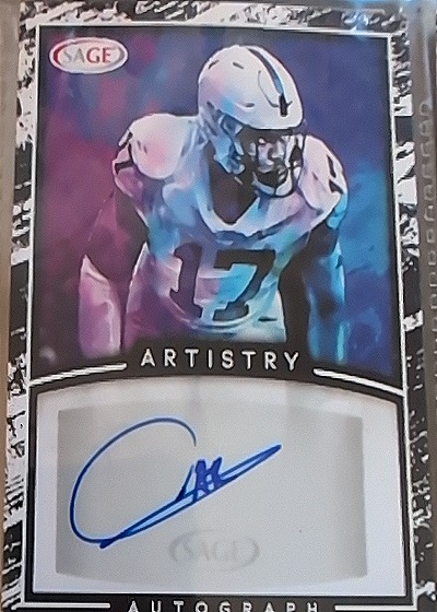 2022 SAGE Artistry Breece Hall Autograph — front