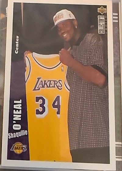 1996-97 Upper Deck Collector's Choice #270 Shaquille O'Neal — front