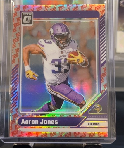 2024 Panini Donruss Optic #128 Aaron Jones — front