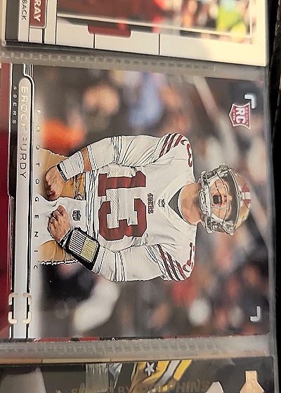 2022 Panini Chronicles Photogenic #PH-36 Brock Purdy Rookie Card — front