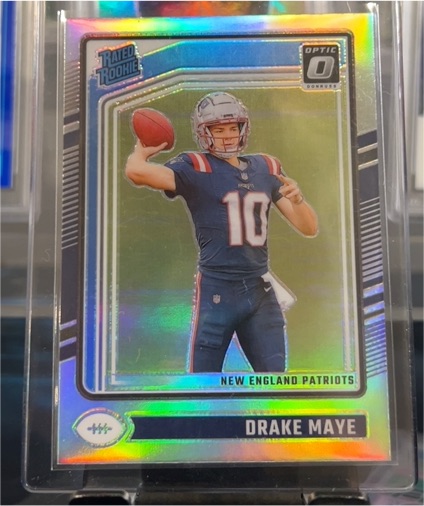 2024 Panini Donruss Optic #229 Drake Maye — front