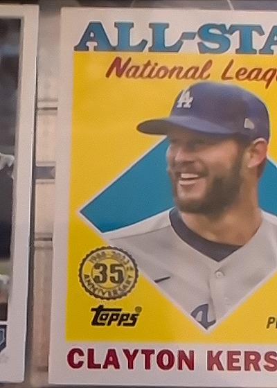 2023 Topps #88AS-23 Clayton Kershaw 1988 35th Anniversary All-Stars — front