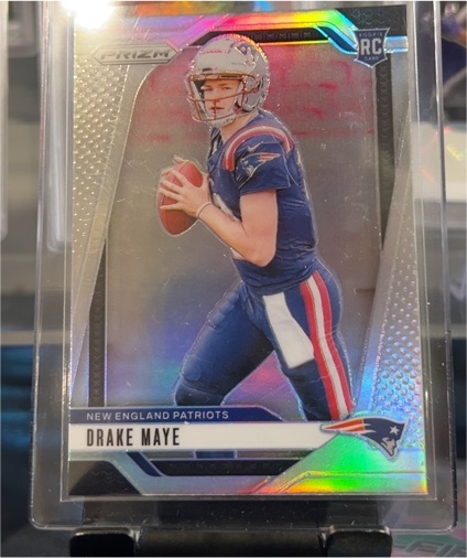 2024 Panini Prizm #329 Drake Maye — front