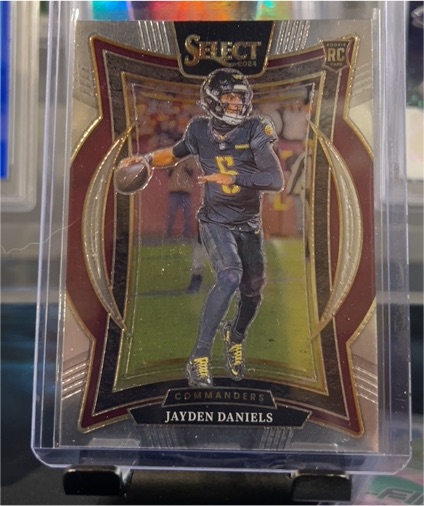 2024 Panini Select #26 Jayden Daniels — front