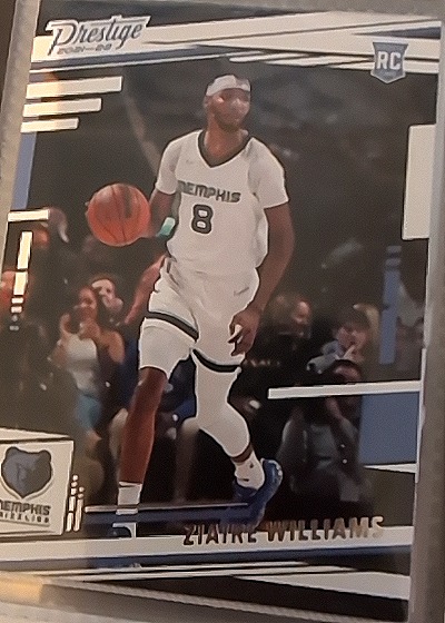 2021-22 Panini Chronicles Prestige #62 Ziaire Williams Rookie — front