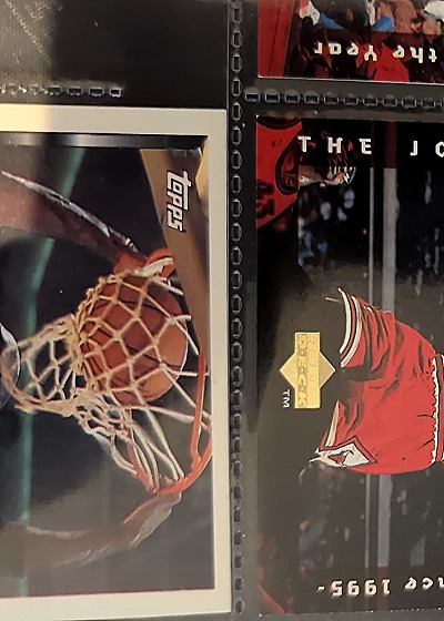 1995 Upper Deck The Jordan #23 Michael Jordan — front