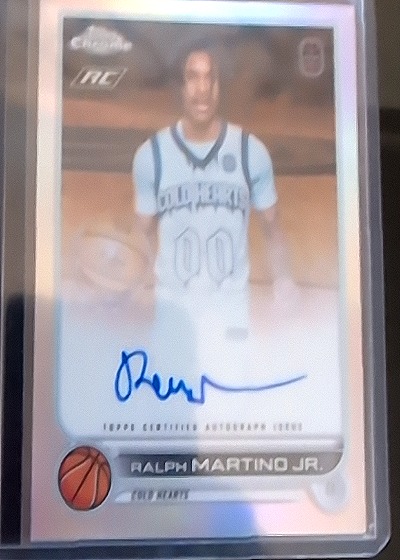 2022-23 Topps Chrome Overtime Elite #CA-RMJ Ralph Martino Jr. — front
