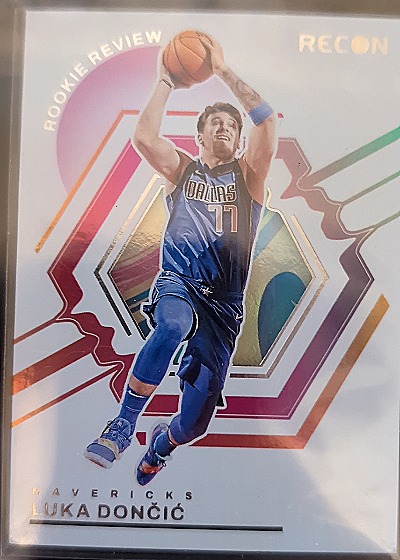 2023-24 Panini Recon Rookie Review #7 Luka Dončić — front