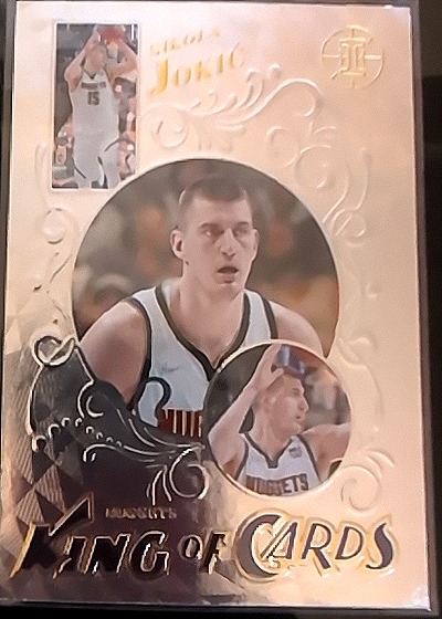 2021-22 Panini Illusions King of Cards #15 Nikola Jokic — front
