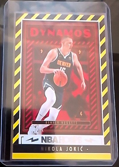 2023-24 Panini NBA Hoops Dynamos #3 Nikola Jokic — front