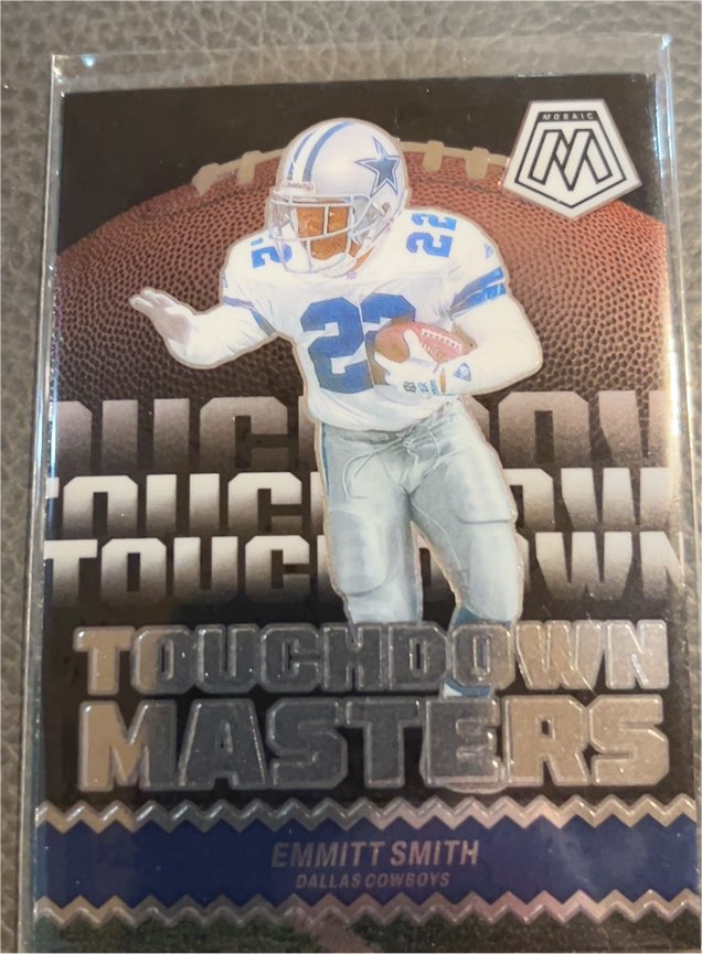 2024 Panini Mosaic Touchdown Masters #TM-ESH Emmitt Smith — front