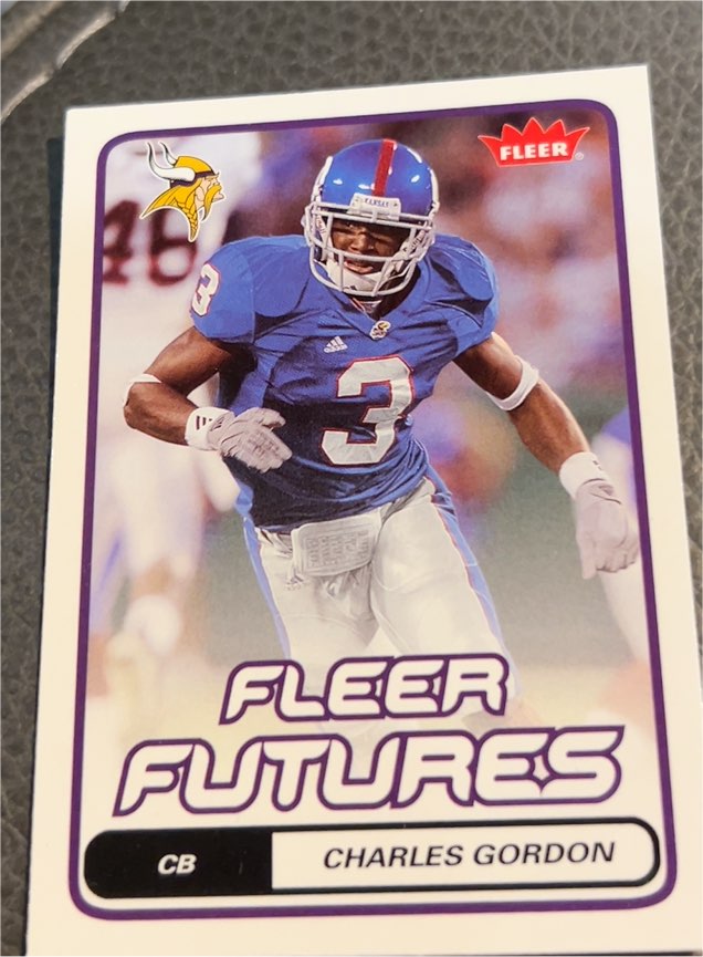 2006 Fleer Futures #119 Charles Gordon — front
