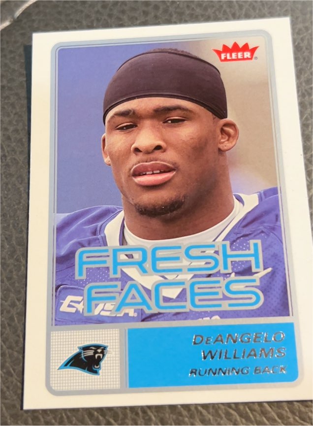 2006 Fleer Fresh Faces #FR-DW DeAngelo Williams — front