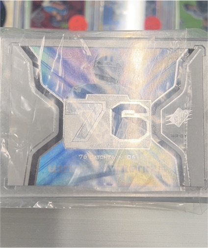 2007 Upper Deck SPx Winning Materials Jersey Number #WR-BJ Brad Johnson — front