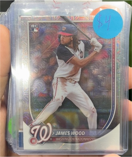 2025 Bowman Chrome #29 James Wood — front