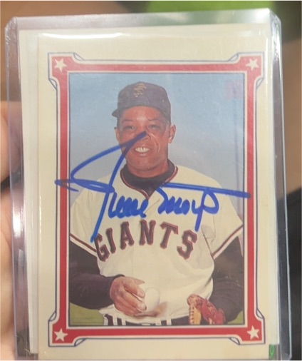 1984 Renata Galasso #1 Willie Mays — front