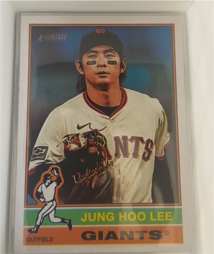 2025 Topps Heritage #112 Jung Hoo Lee — front