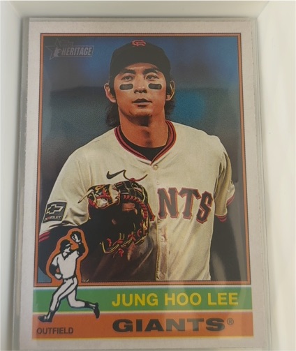 2025 Topps Heritage #112 Jung Hoo Lee — front