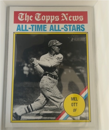 2025 Topps Heritage #348 Mel Ott — front