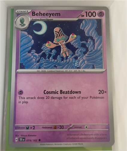 2024 Pokémon #074 Beheeyem — front