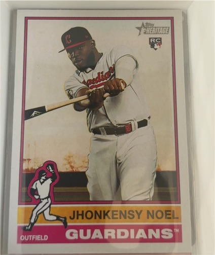 2025 Topps Heritage #79 Jhonkensy Noel — front