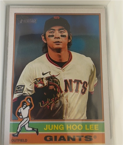 2025 Topps Heritage #112 Jung Hoo Lee — front