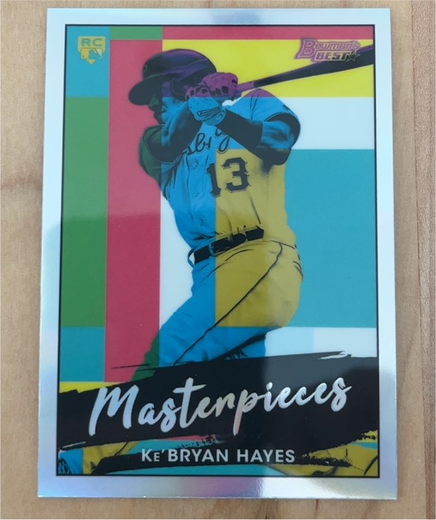 2021 Bowman's Best #BM-8 Ke'Bryan Hayes Masterpieces — front