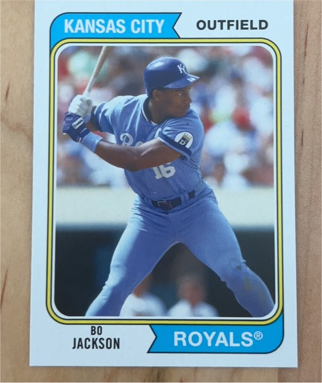 2020 Topps Archives #144 Bo Jackson — front