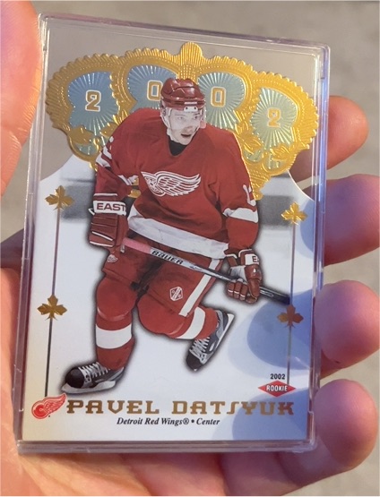 2001-02 Pacific Crown Royale #157 Pavel Datsyuk — front