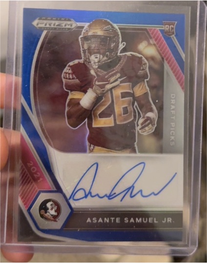 2021 Panini Prizm Draft Picks #111 Asante Samuel Jr. — front