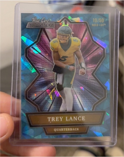 2021 Wild Card Allumination #ABC-6 Trey Lance — front