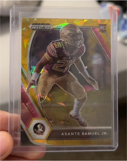 2021 Panini Prizm Draft Picks #111 Asante Samuel Jr. — front