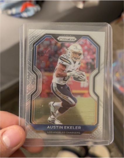 2020 Panini Prizm #142 Austin Ekeler — front