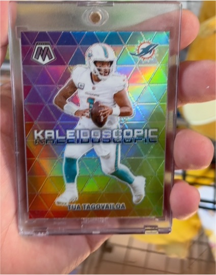 2024 Panini Mosaic #9 Tua Tagovailoa Kaleidoscopic — front