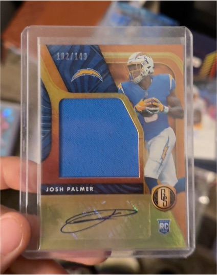 2021 Panini Gold Standard #RJJ-JP Josh Palmer — front