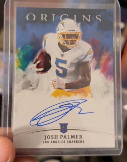 2021 Panini Origins #RA-JP Josh Palmer — front
