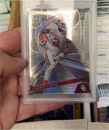 2020 Panini Chronicles Draft Picks Spectra #5 CeeDee Lamb — front